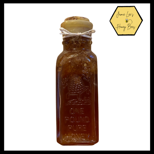 1 Ib Signature Bottle, Raw Honey - PRE-ORDER SHIPS FALL 2024